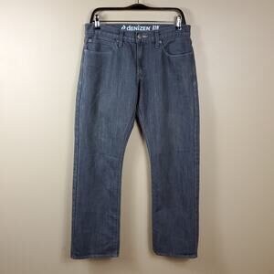 Denizen Levi's Straight Fit Slim Jeans Gray Wash Size 32x30
